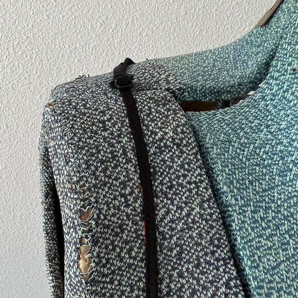 Free People Intimately Womens Black Floral Spaghetti Strap Ruffle Cami Top Med - Picture 6 of 9